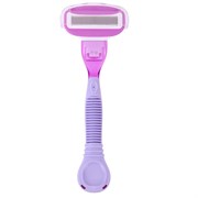 Бритвенный станок многоразовый женский, 5 лезвий, 12 кассет, плавающая головка, X-ONE, 700021