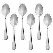 Ложки чайные 13,5 см STANDARD КОМПЛЕКТ 6 шт., нержавеющая сталь, серебристые, ПАКЕТ, DASWERK (ДАСВЕРК), 881142, 609075