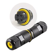 Водонепроницаемый соединитель коннектор для проводовтрехконтактный Stekker 49112