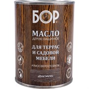 Деревозащитное масло для террас и садовой мебели БОР 4690417074198