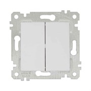 Двухклавишный выключатель Mutlusan Rita