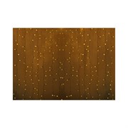 Гирлянда Neon-Night ДОЖДЬ занавес 2х3м, прозрачный ПВХ, 448LED желтые, 28LED/нить, 16 нитей