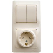 Комбинированный блок Systeme Electric GLOSSA