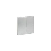 Лицевая панель 2-клавишного проходного выключателя EKF PROxima Валенсия