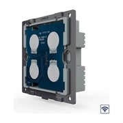 Четырехклавишный сенсорный выключатель LIVOLO VL-C304R-D6