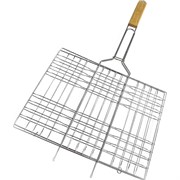 Решетка для гриля на мангал для овощей, сыра, мяса, рыбы, грибов Бацькина баня 50612-ВИ