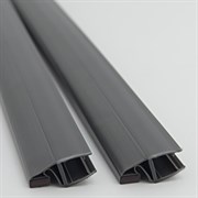 Магнитный уплотнительный профиль для стекла 8мм SERVICE PLUS PVH04-907GFM8