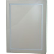 Правый зеркальный зеркало-шкаф Emmy Родос 60