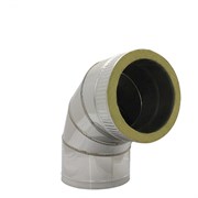 Изолированный отвод РОССТИН 90 D300-350 (304-0,5/430-0,5)