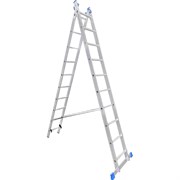 Двухсекционная алюминиевая лестница LadderBel LS210