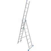 Трехсекционная алюминиевая лестница LadderBel LS308