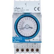 Модульное суточное реле времени ORBIS SUPRA D