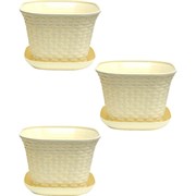 Квадратное кашпо Violet N-Kahpo-3/-36911-26