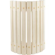 Угловой абажур для светильника Банная линия 35x22 см, липа