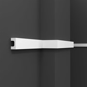 Декоративные бруски/рейки ПраймДекор IX профиль B40, из HiXPS серия iX, 2 м