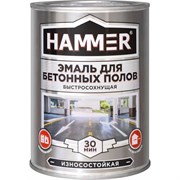 Акриловая эмаль для бетонных полов HAMMER ЭК000141549