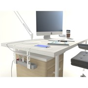 Держатель-органайзер для рабочего стола и сетевого фильтра EMBODIMENT EMB-CSP-W