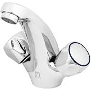 Двуручный смеситель для умывальника Mix&Fix Петит