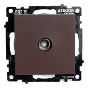 1-местная телевизионная розетка Stekker GLS00-7108-05 серия Катрин