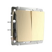 Двухклавишный выключатель WERKEL WL10-SW-2G