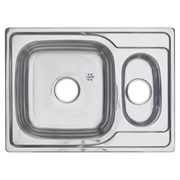 Врезная прямоугольная мойка Melana 6950S U 0,6/160