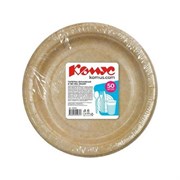 Одноразовая бумажная тарелка Комус Эконом