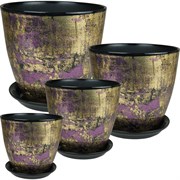 Комплект горшков Сады Аурики РС157 Паталь