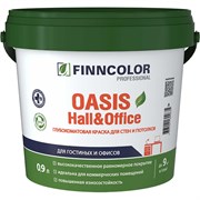 Краска для стен и потолков Finncolor OASIS HALL&OFFICE 4