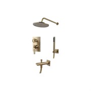 Встраиваемый душевой комплект Bronze de Luxe 1760 s