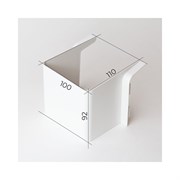 Маскировочный короб для плинтуса Grace Aqua