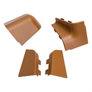 Комплект заглушек к плинтусу для столешниц ООО ДЕКОПЛИНТ ДЖОКЕР