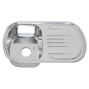 Врезная прямоугольная мойка Melana 7749 U 0.8/180