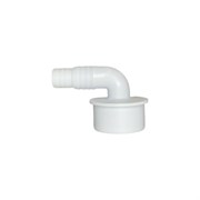 Угловой переходник для подключения сливного шланга Профитт 2226094