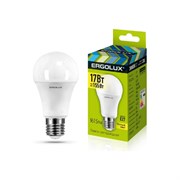 Электрическая светодиодная лампа Ergolux LED-A60-17W-E27-3K ЛОН