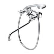 Двухзахватный смеситель для ванны и душа Dorff Vintage