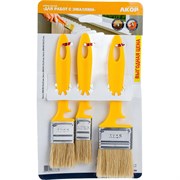 Набор кистей для работ с эмалями АКОР 4607044337664