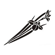 Виниловый трафарет STMDECOR Ирис