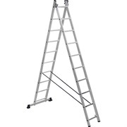 Алюминиевая двухсекционная лестница Scala Sc 2010