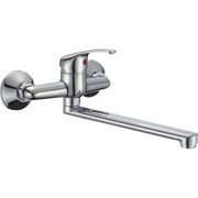 Одноручный настенный смеситель для умывальника Eleanti 0402.857