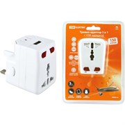 Тревел-адаптер TDM ELECTRIC SQ1806-0044