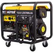 Дизельный электрогенератор HUTER LDG 7000LXА