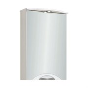 Правый зеркальный шкаф Runo Ибица 50