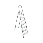 Семиступенчатая алюминиевая стремянка Biber 98007