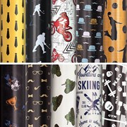 Упаковочная бумага ЗОЛОТАЯ СКАЗКА For Men