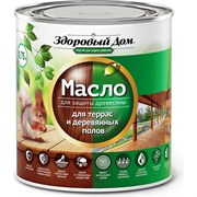 Масло для террас и деревянных полов Здоровый дом Лк-00009549