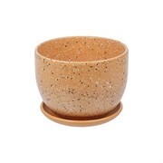 Керамический горшок Вещицы терраццо