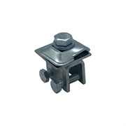 Скручеваемый оцинкованный фальцевый держатель молнипроводника Protectpro 4036