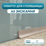 Акриловый плинтус для столешницы BNV ГЛ24