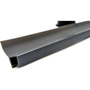 Уплотнительный ПВХ профиль для стекла 8 мм SERVICE PLUS PVH04-911GFM8