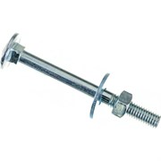 Оцинкованный болт СТРОЙМЕТИЗ М8х80 DIN603 2 шт.